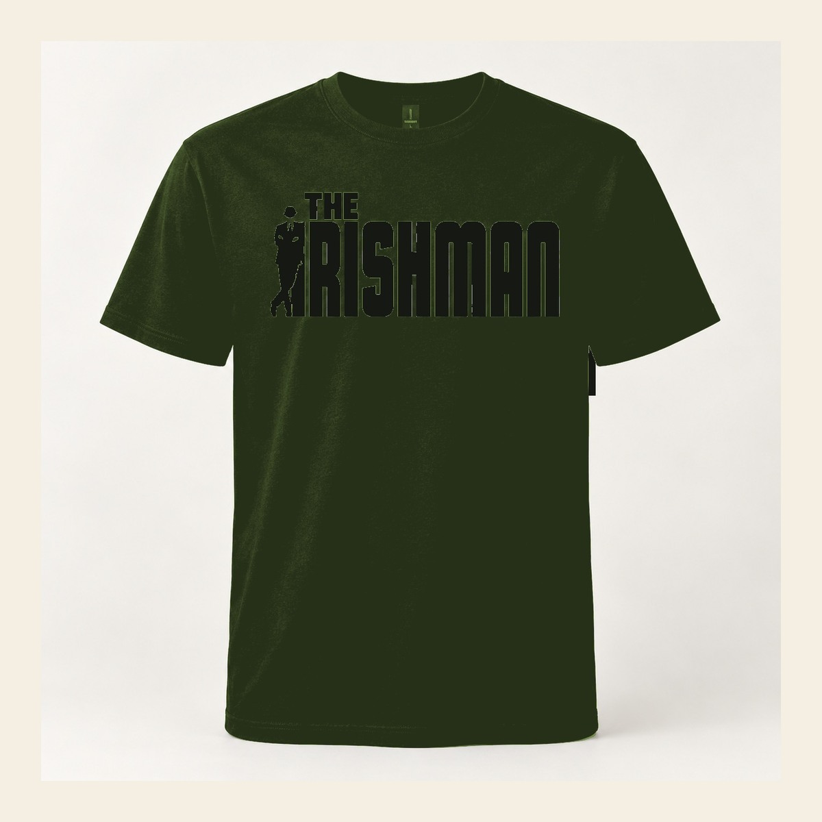 Army Green Unisex T-Shirt official The Irishman Huntington Beach pub merchandise