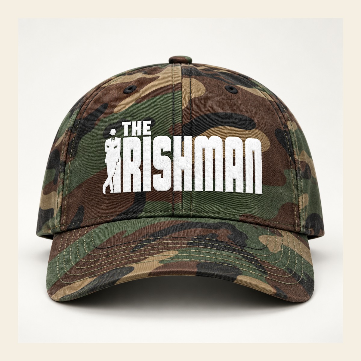 Official Irishman camo baseball hat merchandise